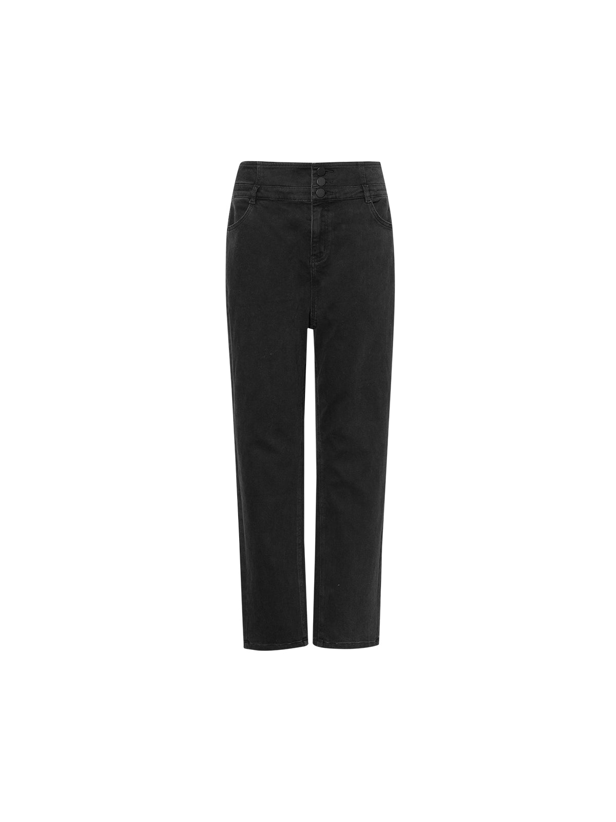 Cropped Cotton Trousers