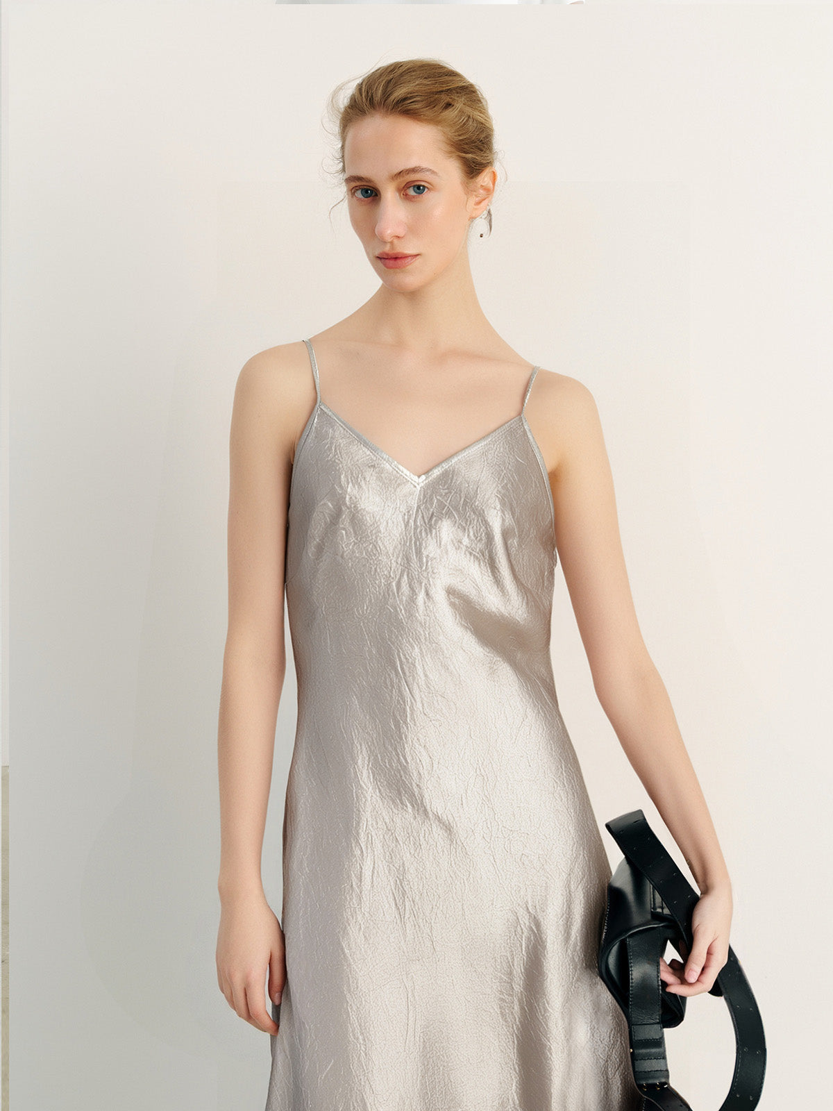 Pure Acetate Slip Dress