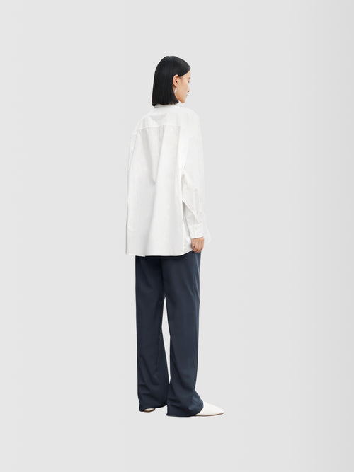 Load image 1 in gallery view. Cotton Button-Up Shirt