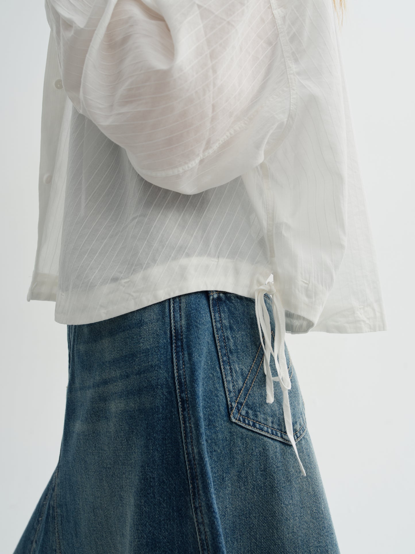 Relaxed-Fit Lightweight Drop-Shoulder Lapel Shirt