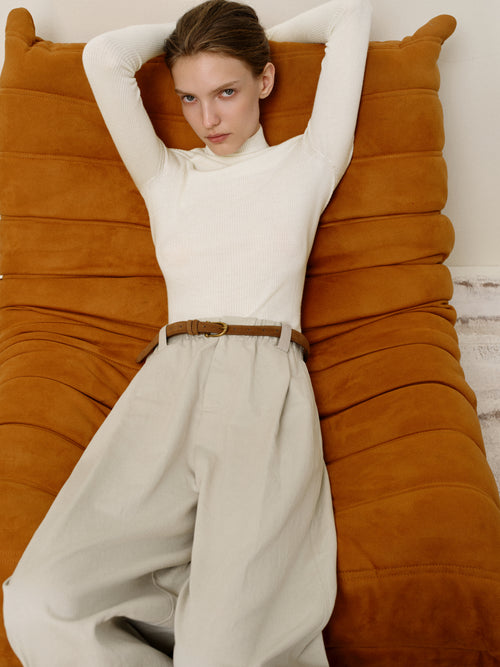 Load image 1 in gallery view. Turtleneck Cashmere Sweater