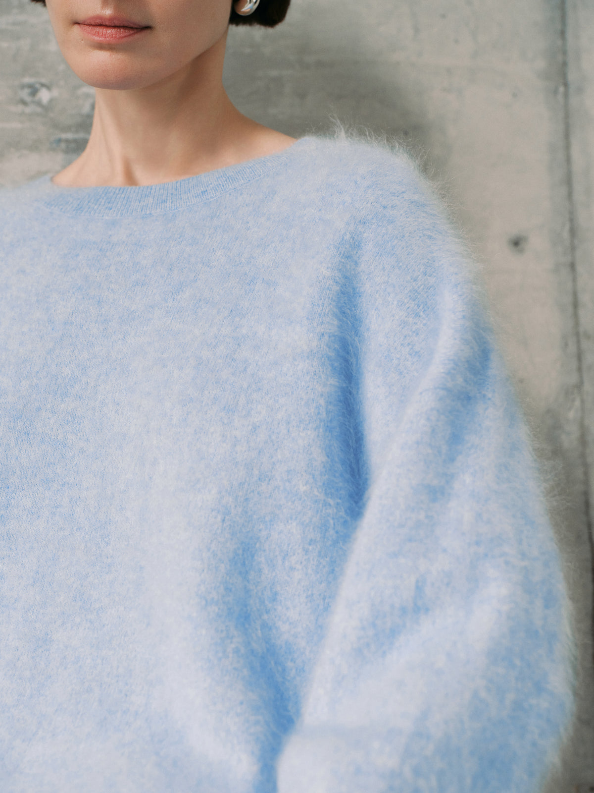 Pure Cashmere Crewneck Sweater