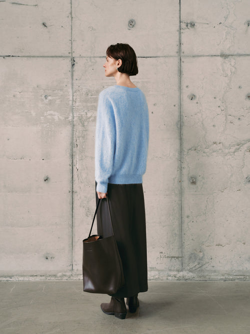 Load image 1 in gallery view. Pure Cashmere Crewneck Sweater