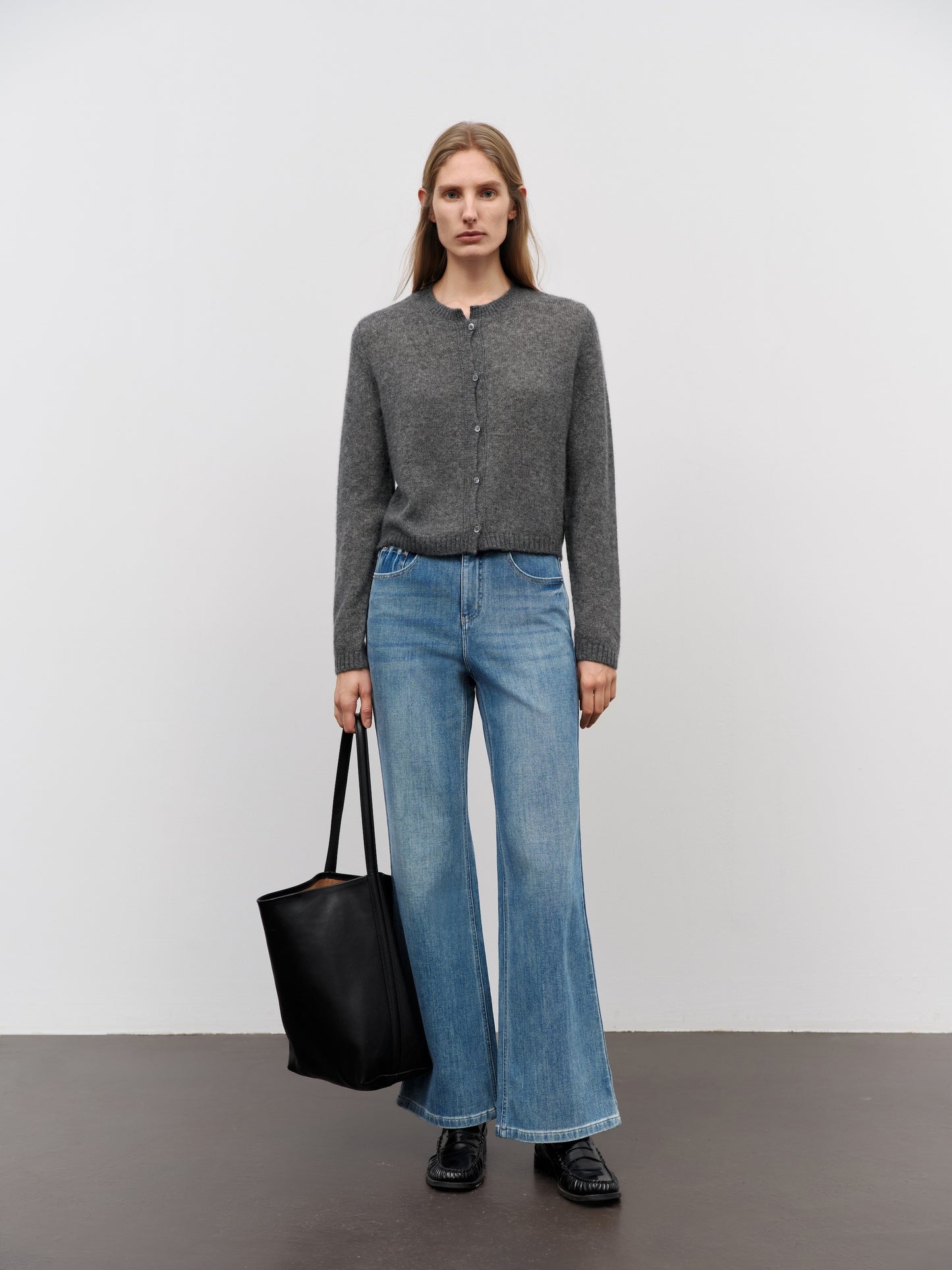 Silk-Cashmere Cardigan