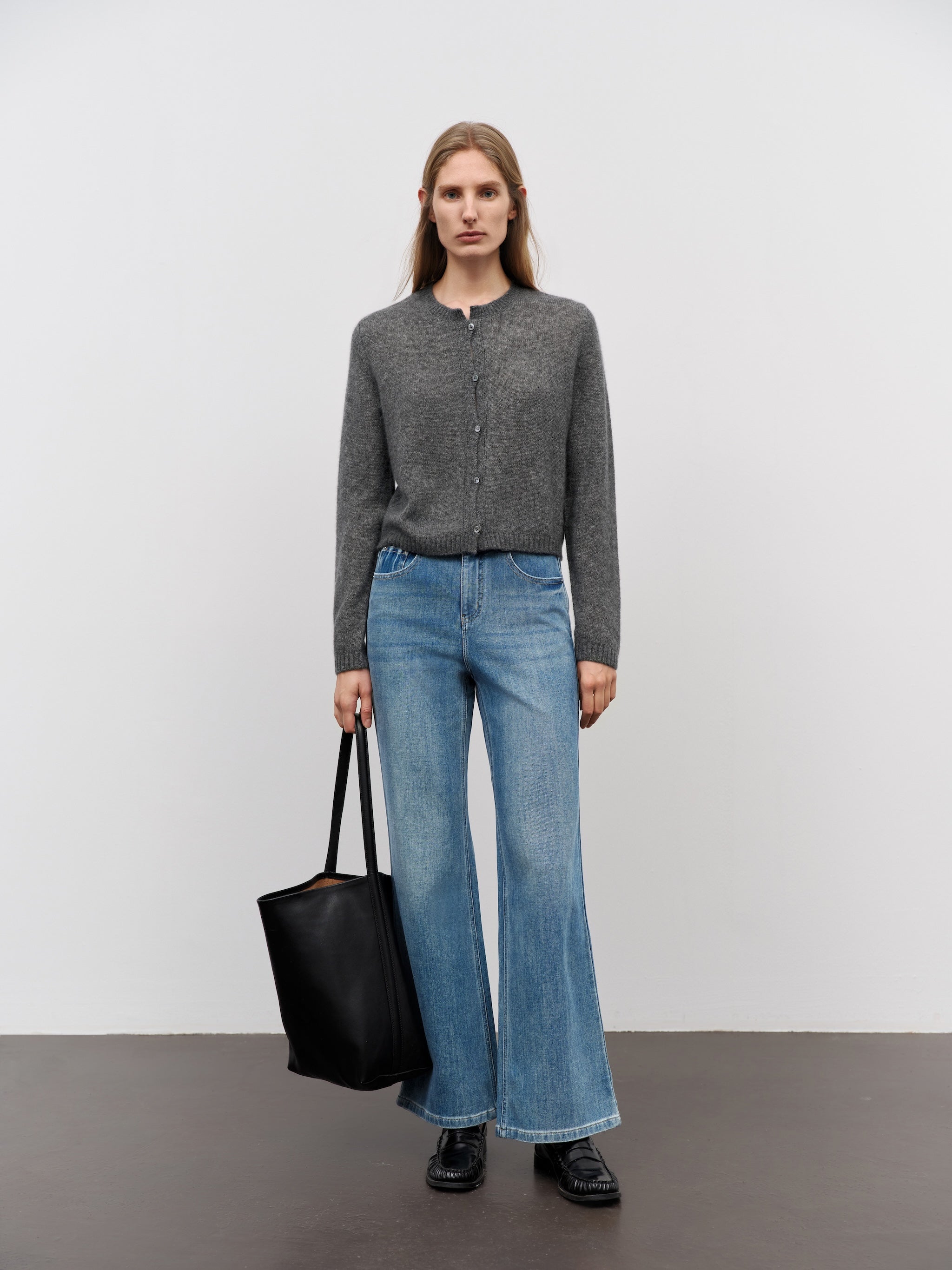 Silk-Cashmere Cardigan