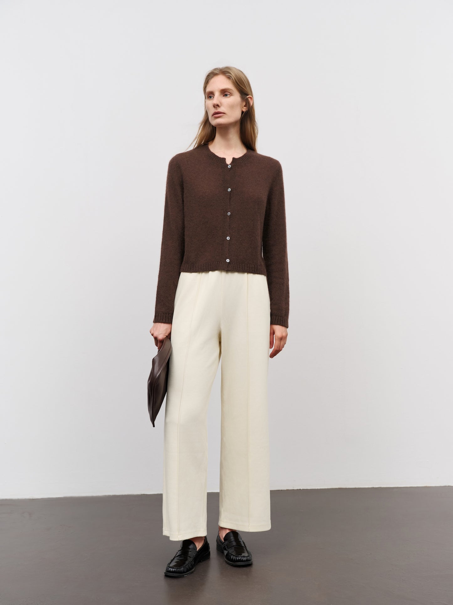 Silk-Cashmere Cardigan