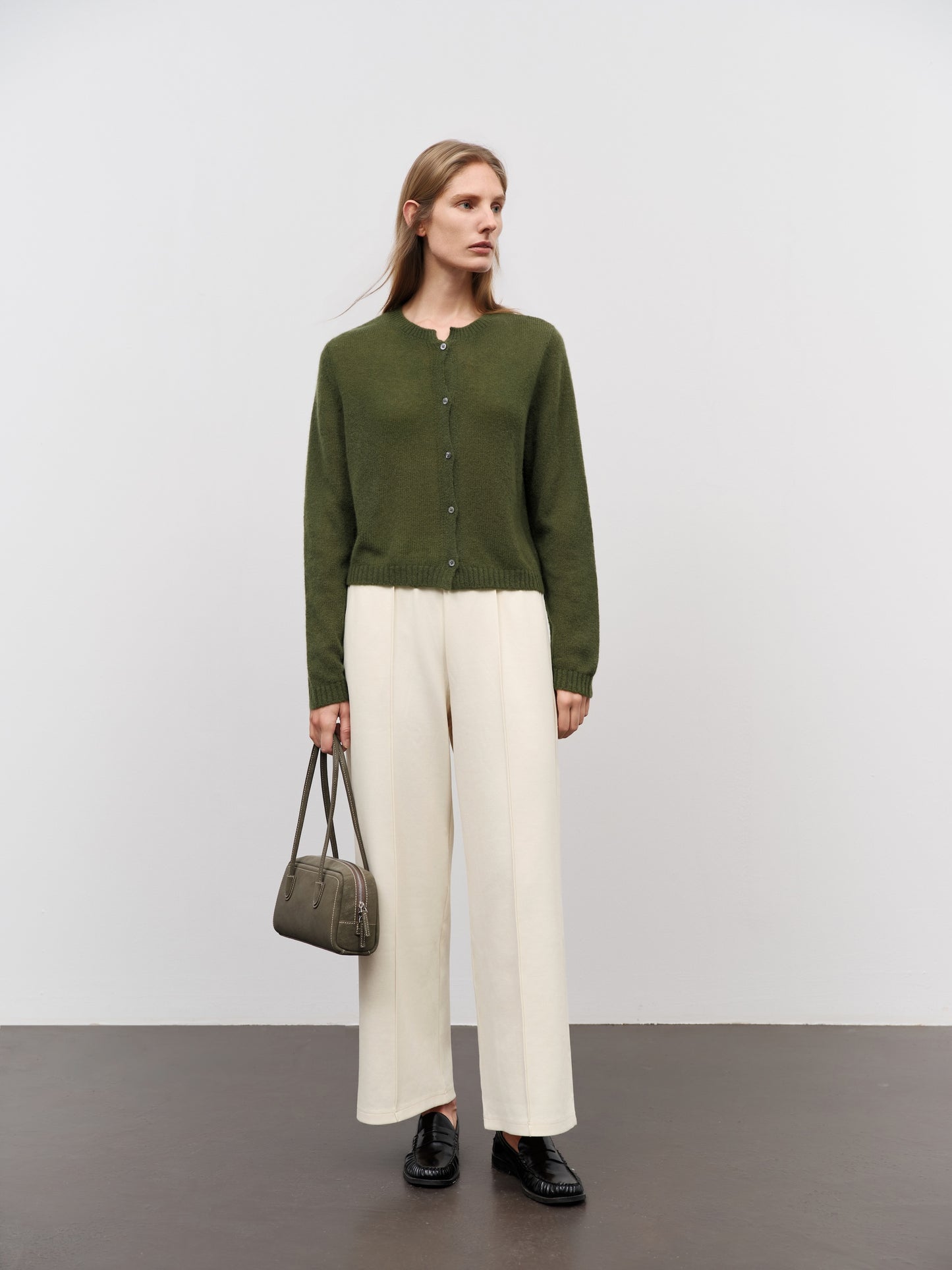 Silk-Cashmere Cardigan