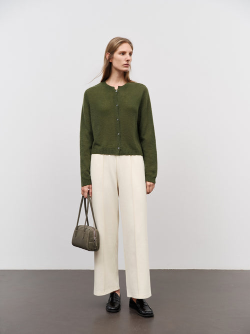 Load image 1 in gallery view. Silk-Cashmere Cardigan
