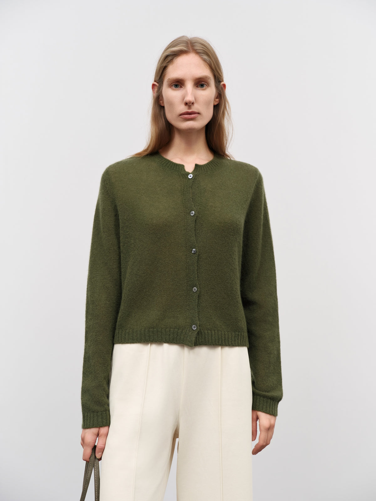 Silk-Cashmere Cardigan