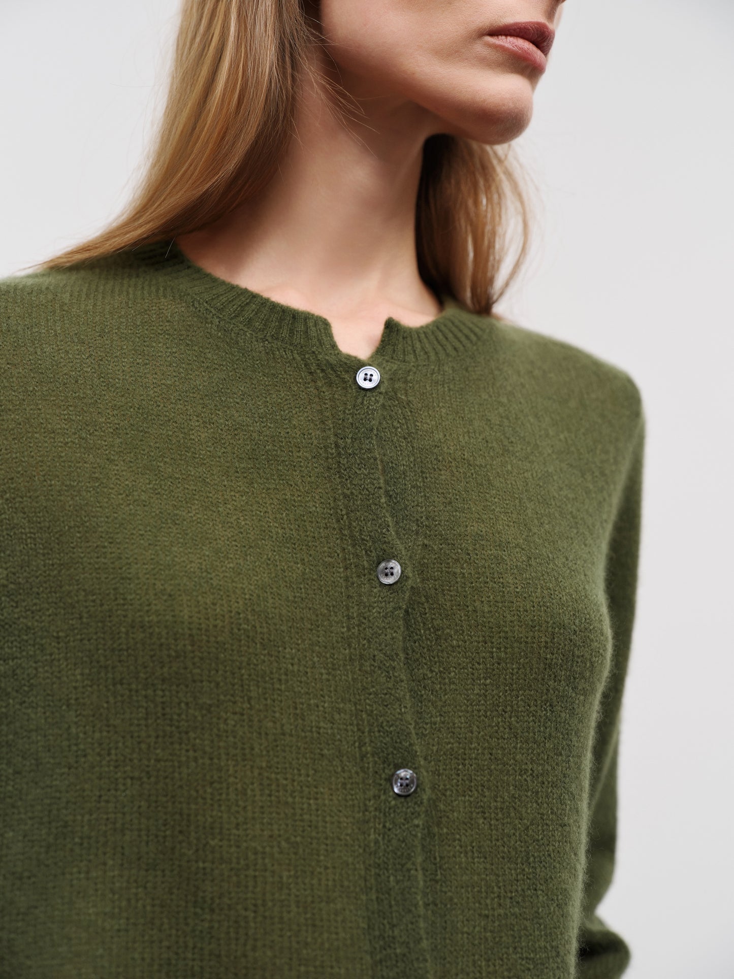 Silk-Cashmere Cardigan