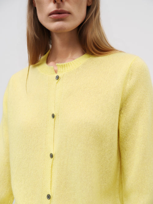 Load image 1 in gallery view. Silk-Cashmere Cardigan