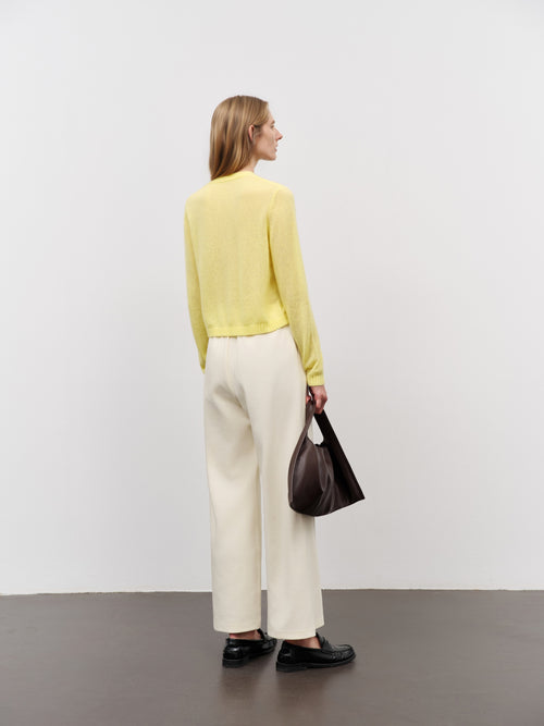Load image 1 in gallery view. Silk-Cashmere Cardigan