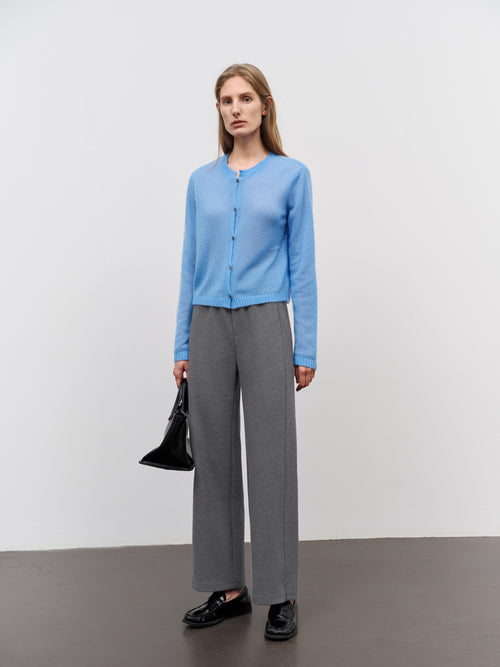 Load image 1 in gallery view. Silk-Cashmere Cardigan