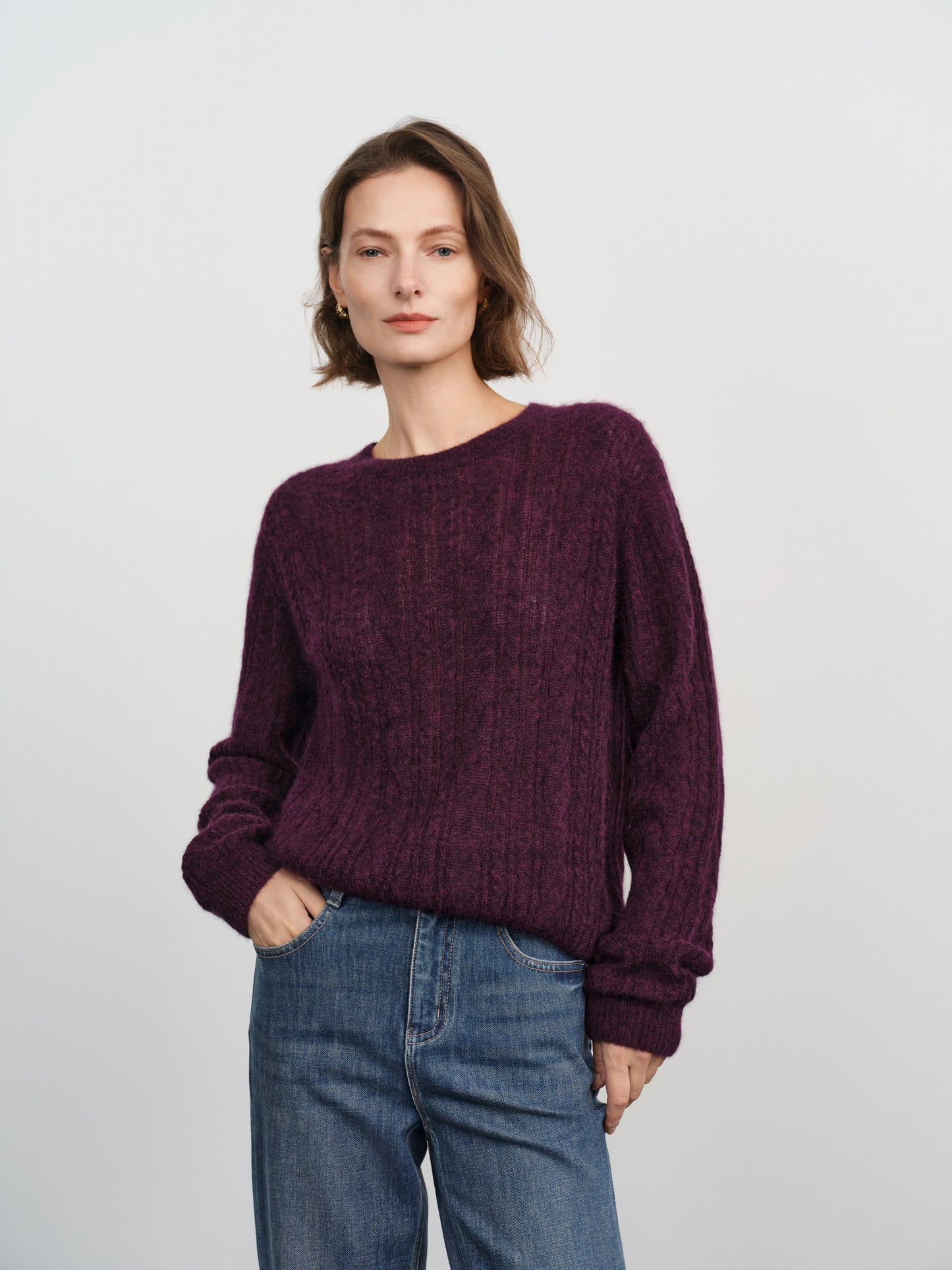 Lightweight Cashmere Crewneck Sweater