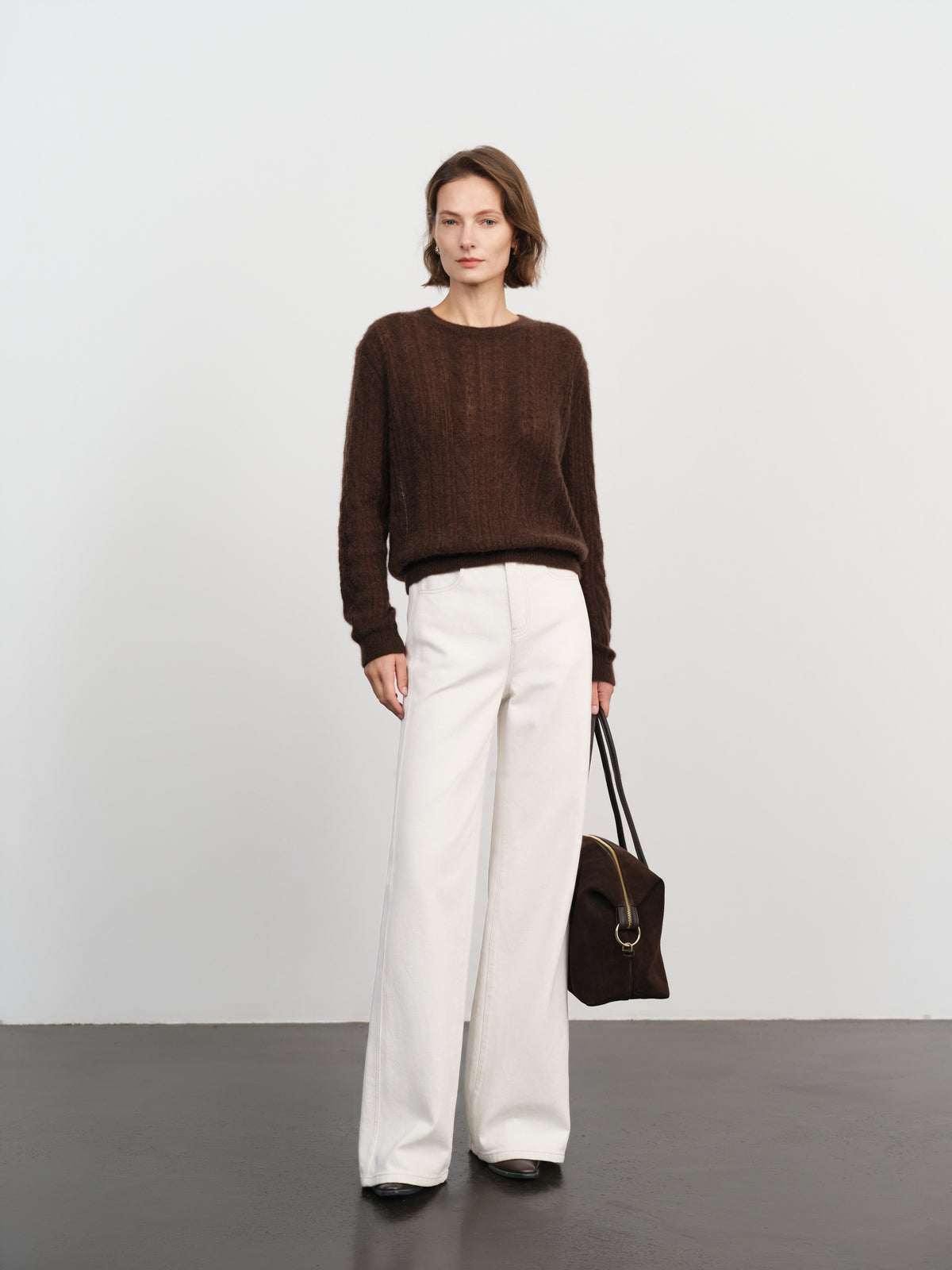Lightweight Cashmere Crewneck Sweater
