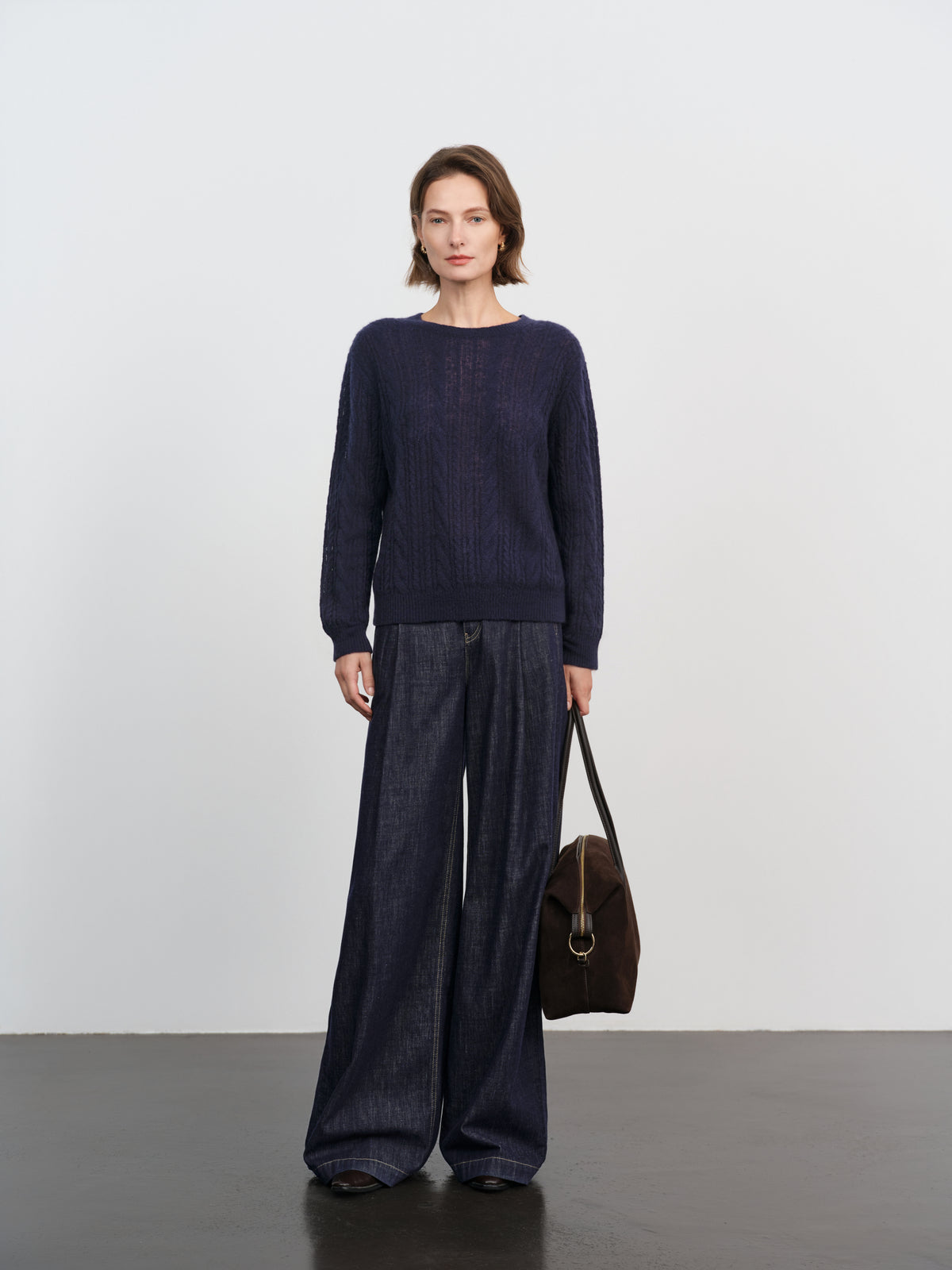 Lightweight Cashmere Crewneck Sweater