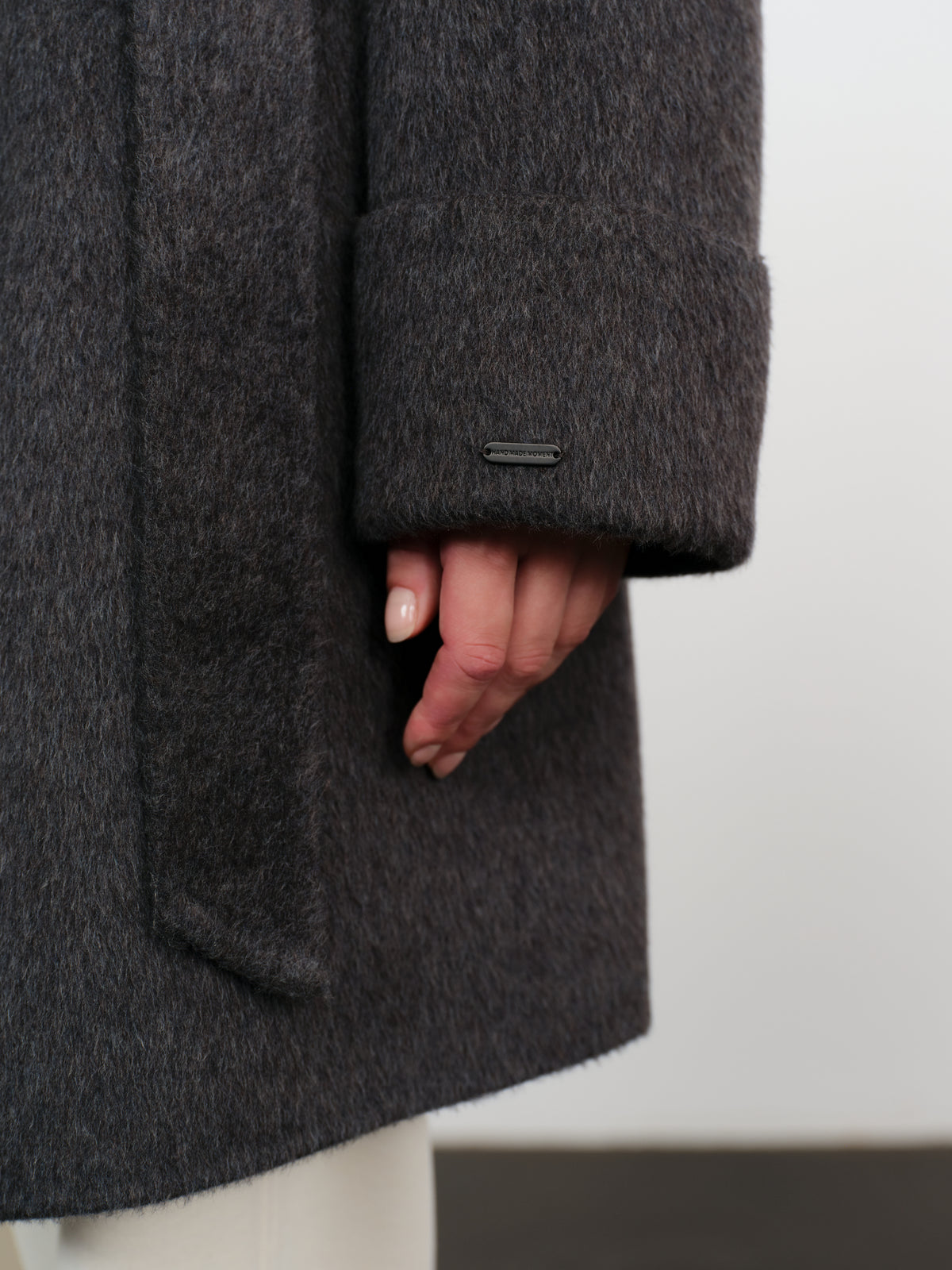 Belted Wool-Cashmere Coat