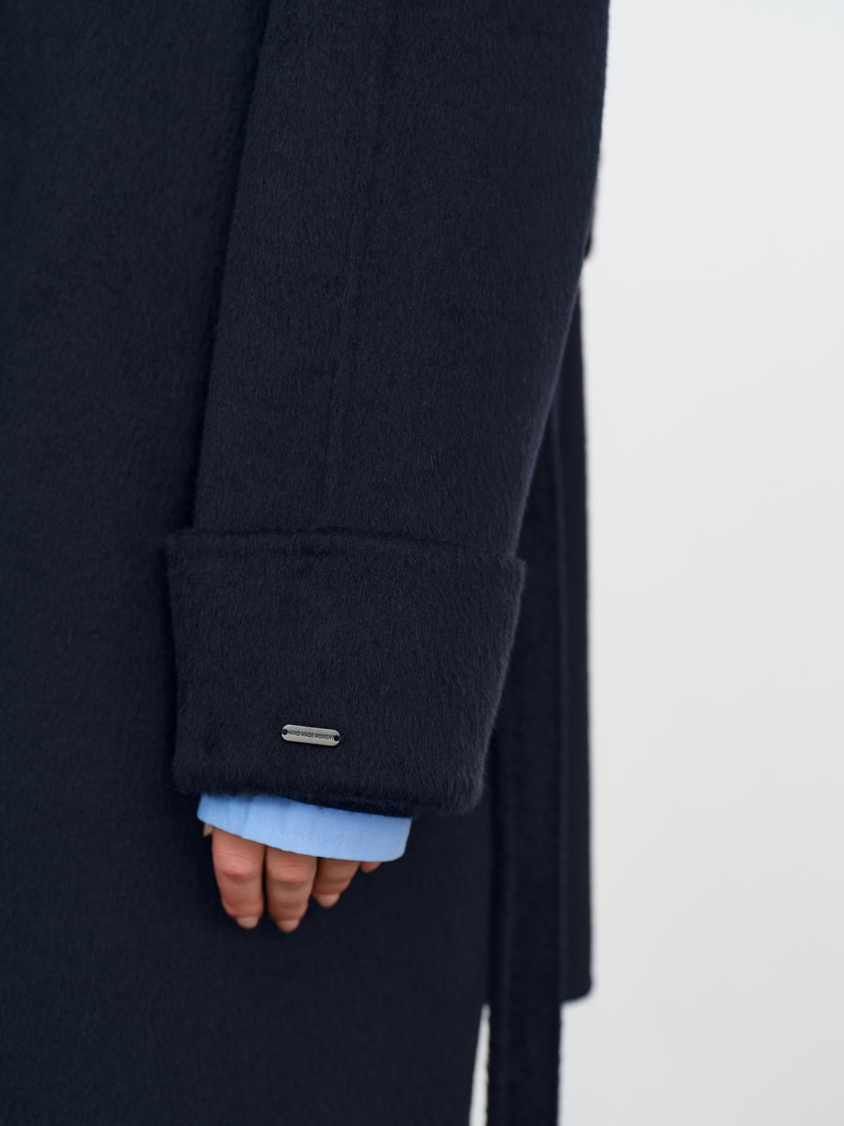 Belted Wool-Cashmere Coat