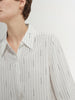 Stripe Pure Silk Shirt