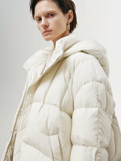 Load image 1 in gallery view. Loose-Fit Goose Down Puffer Jacket