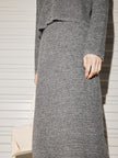 Wool Tweed Short Jacket Skirt Suit - MEILLEUR MOMENT OFFICIAL STORE NEW YORK 