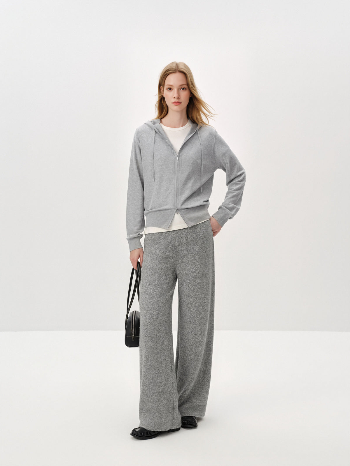 Cashmere Straight-Leg Knit Pants
