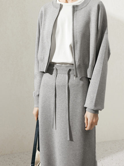 Jersey Midi Skirt