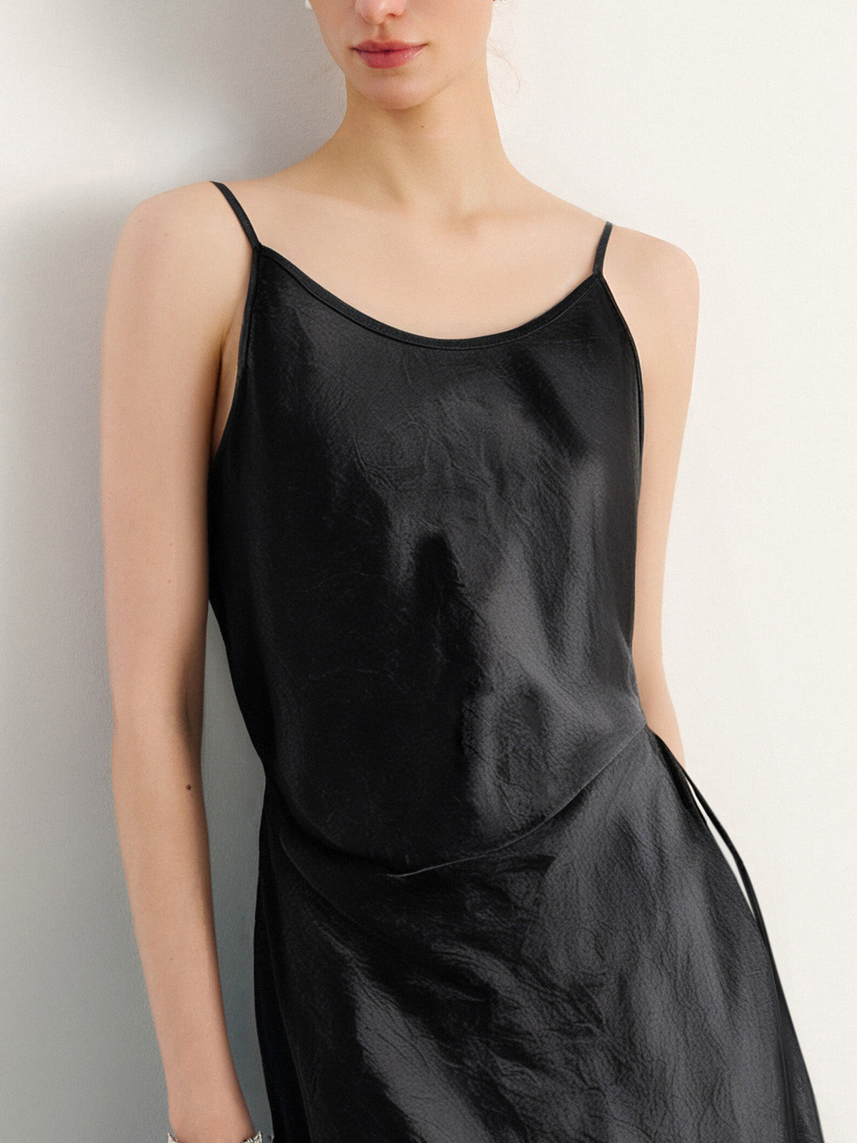 Pure Acetate Slip Dress