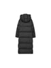 Long Down Jacket with Hood