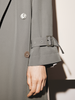 Notch Lapel Trench Coat