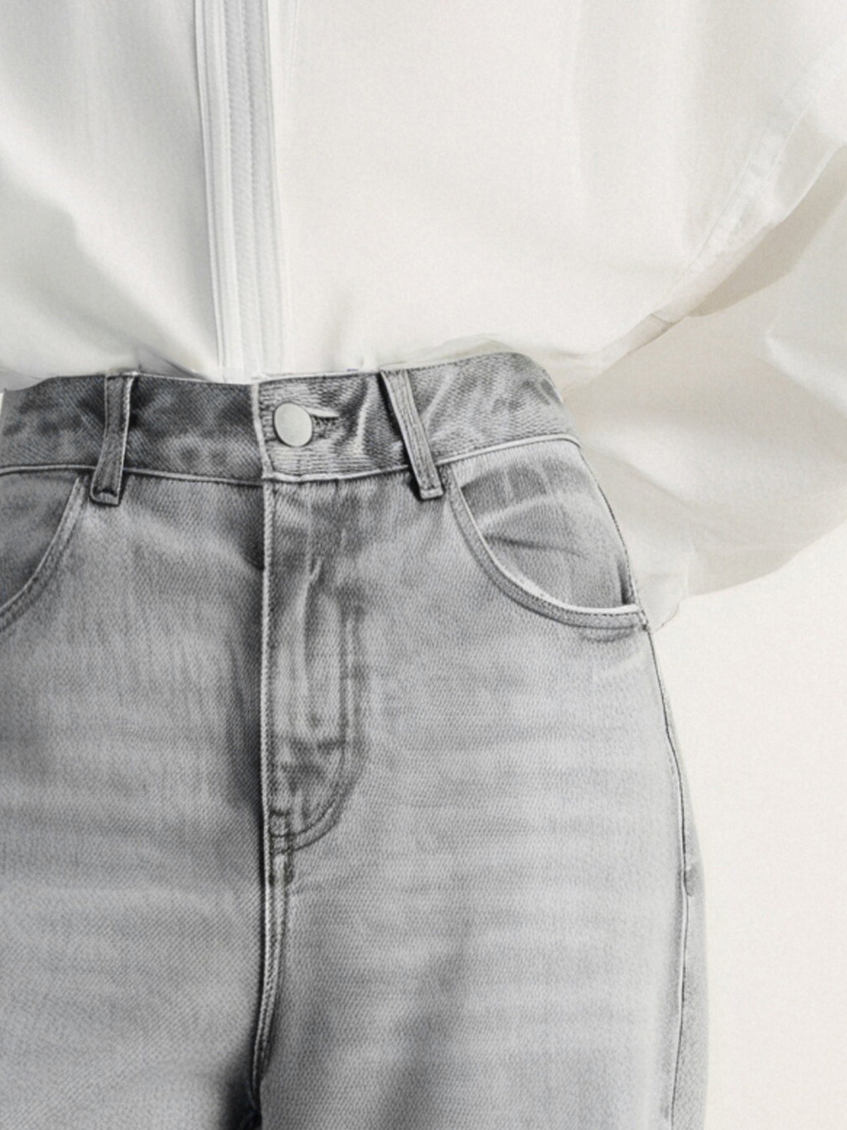 Straight Denim Jeans