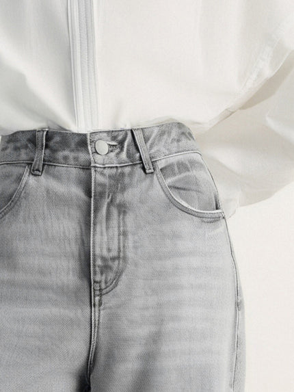 Straight Denim Jeans