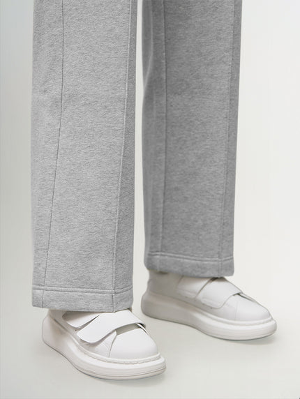 Drawstring Cotton Blend Pants