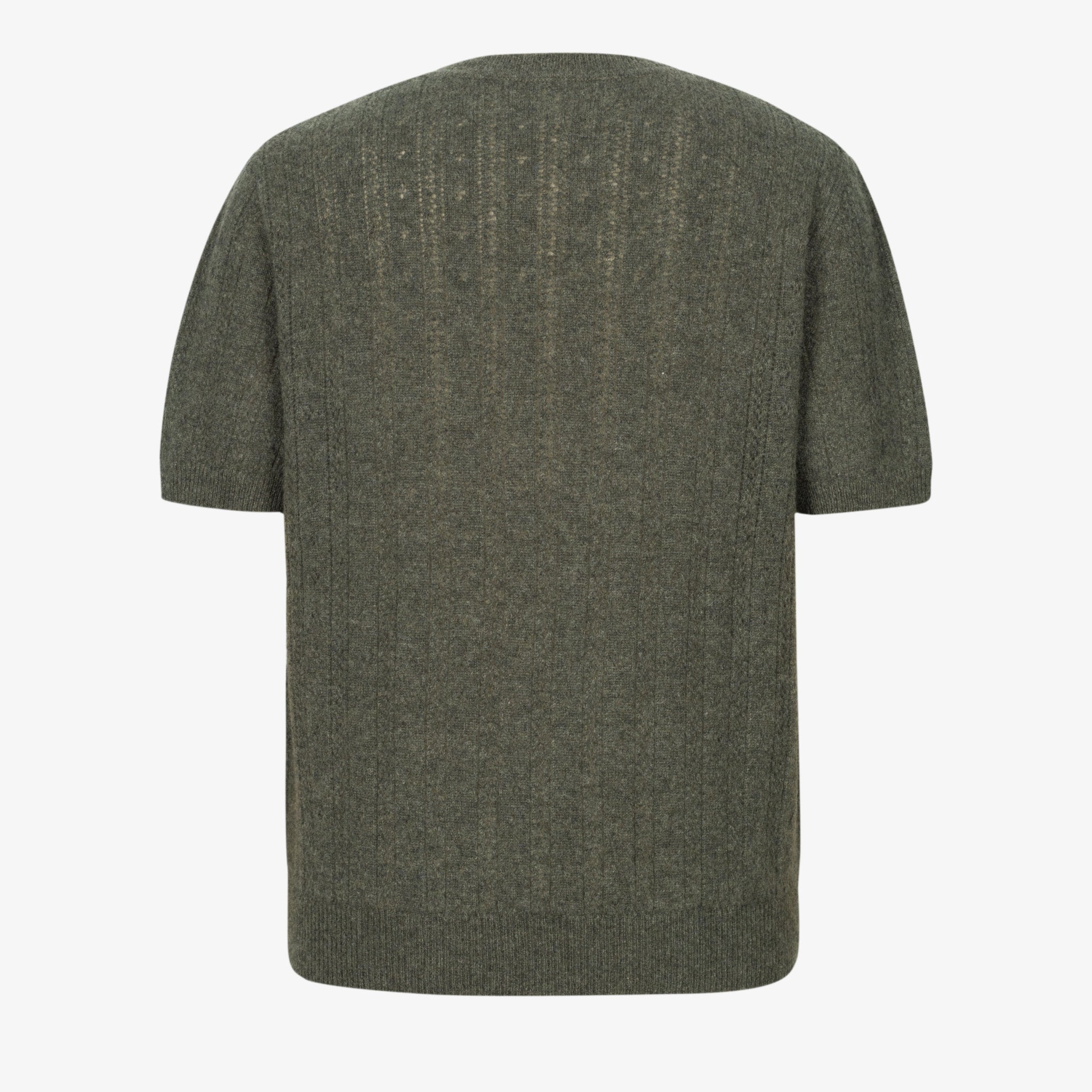 Crew Neck Short Sleeve Knit Top