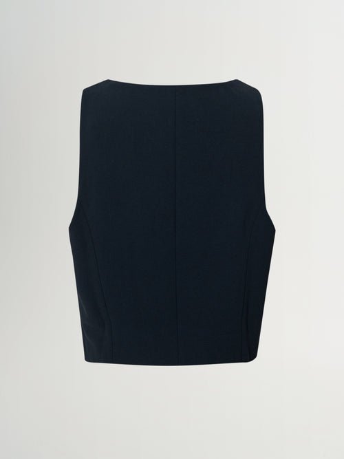 Load image 1 in gallery view. U-Neck Sleeveless Vest