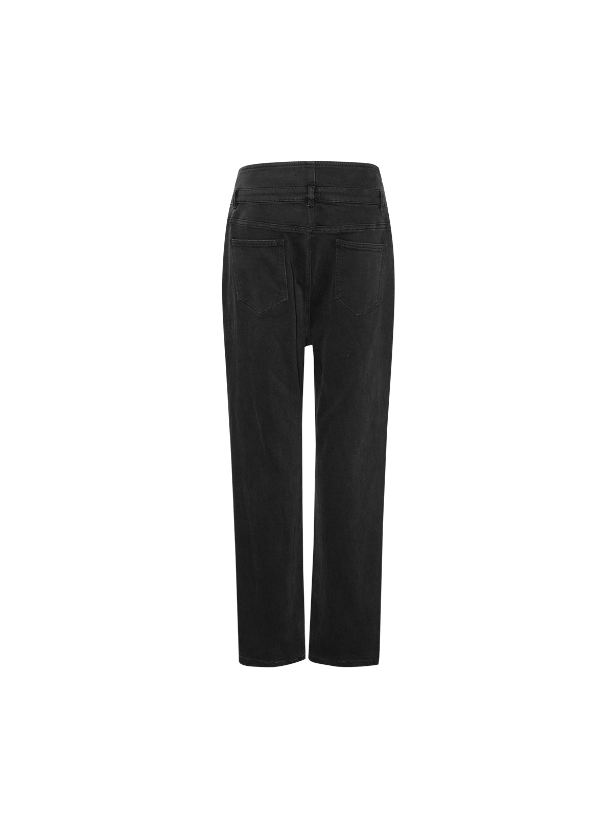 Cropped Cotton Trousers