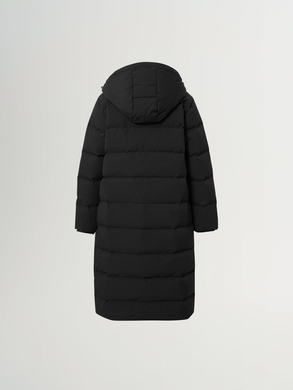Hooded A-Line Goose Down Jacket