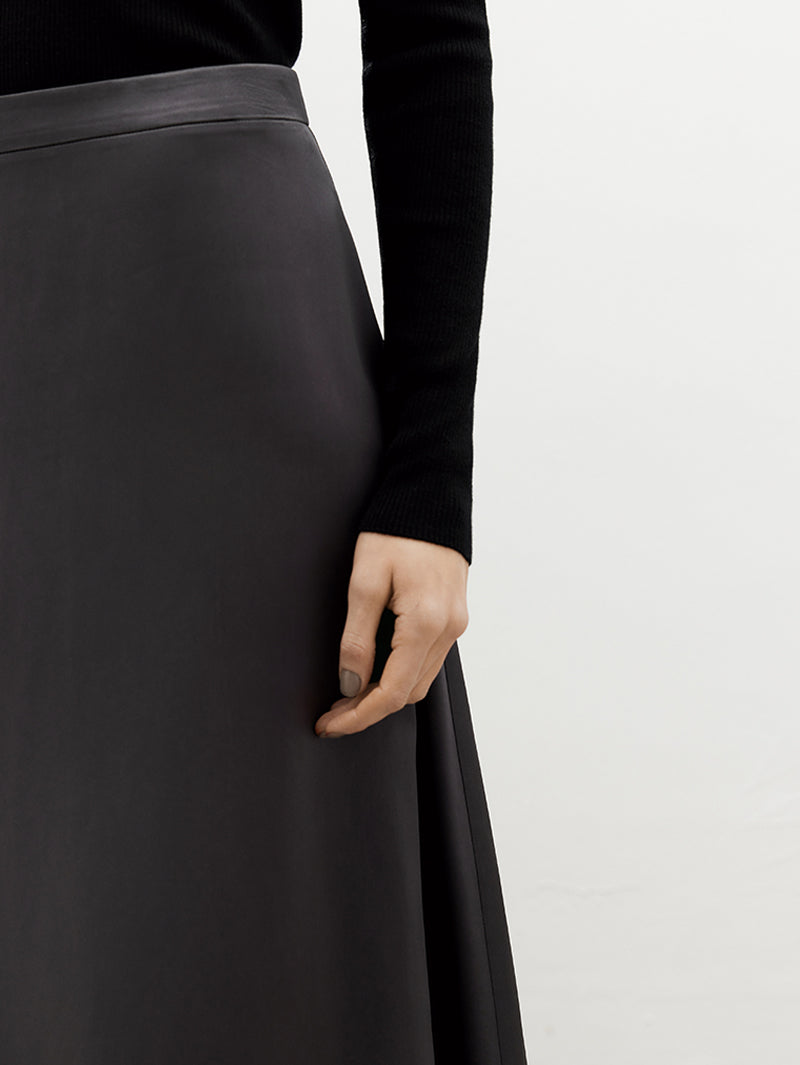 Flowy Acetate Skirt