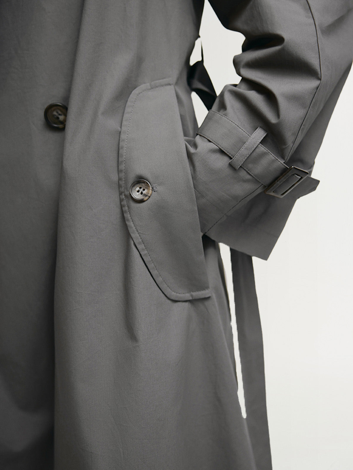 Double Breasted Trench Coat