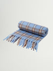 Light Blue Plaid Scarf