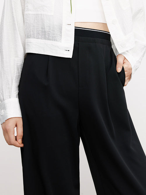 Load image 1 in gallery view. Straight Trousers