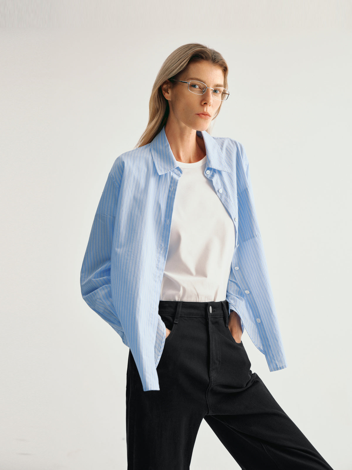 Stripe 100% Cotton Shirt