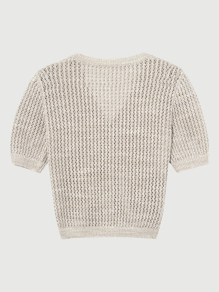 Short-Sleeved Jumper