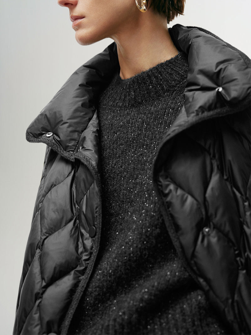 Ripple Goose Quilted Down Jacket - MEILLEUR MOMENT OFFICIAL STORE NEW YORK 