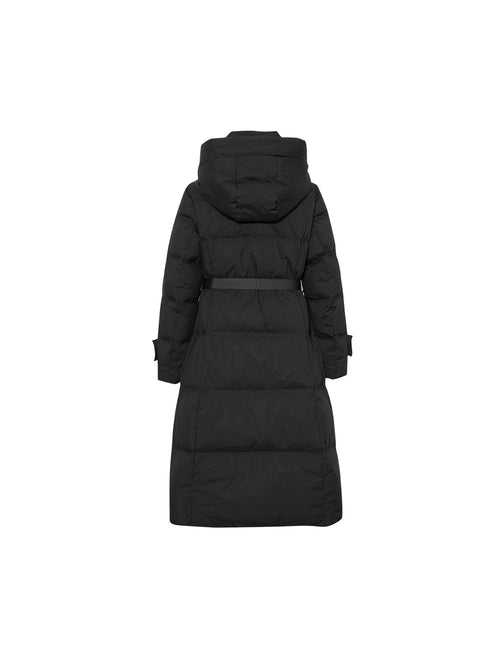 Load image 1 in gallery view. Hood Longline Down Jacket