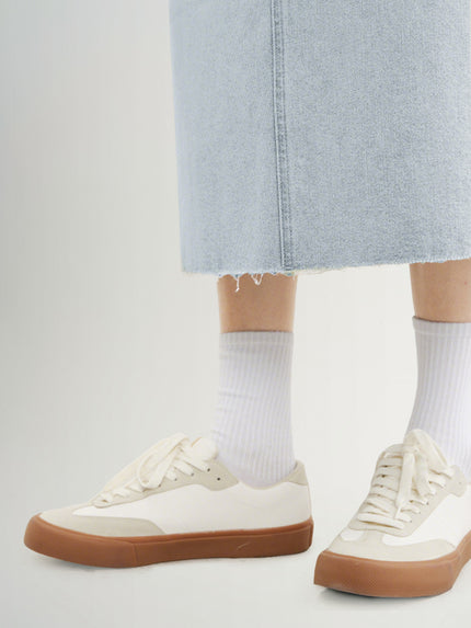 Denim Midi Skirt