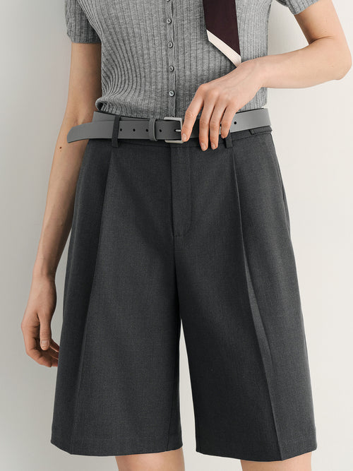 Load image 1 in gallery view. Tailored Casual Shorts