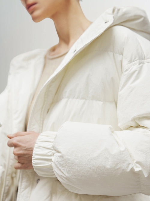 Load image 1 in gallery view. Hooded Puffer Jacket