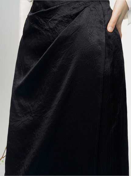 Side Slit Midi Skirt