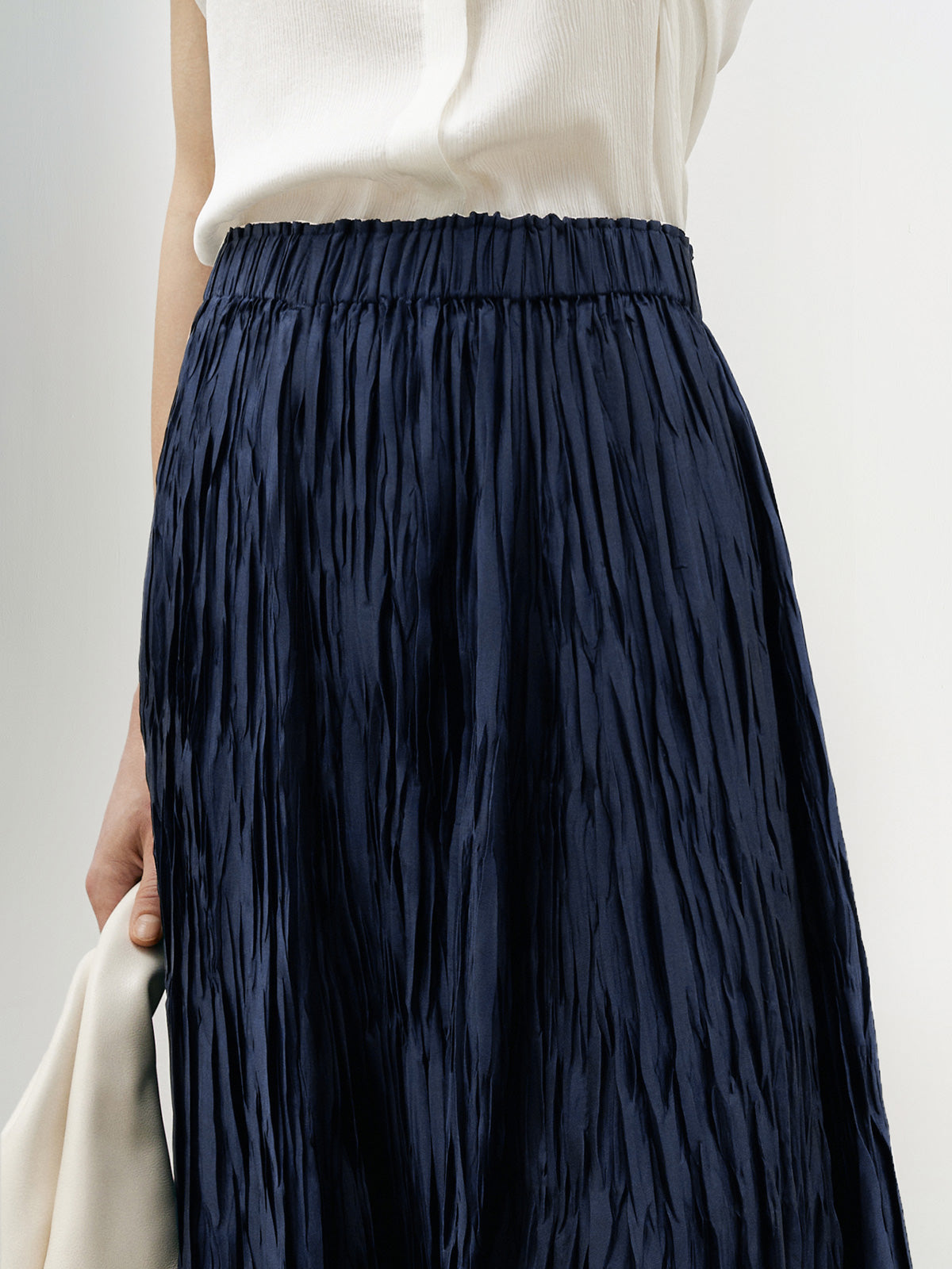 A-Line Midi Skirt
